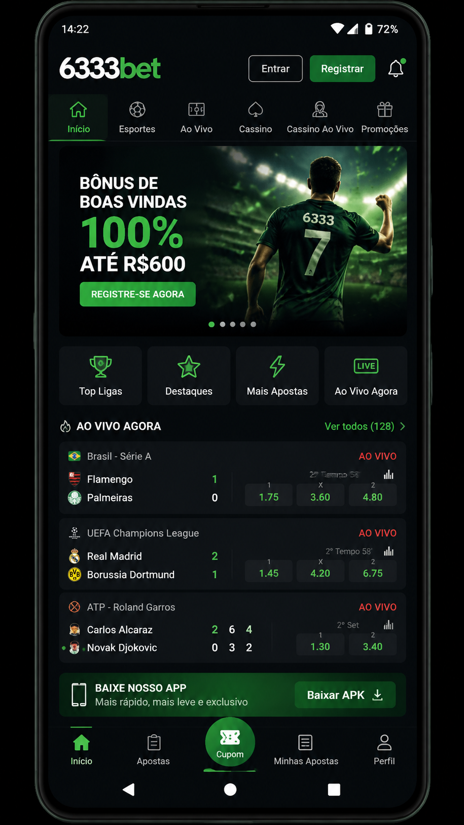 6333bet screenshot