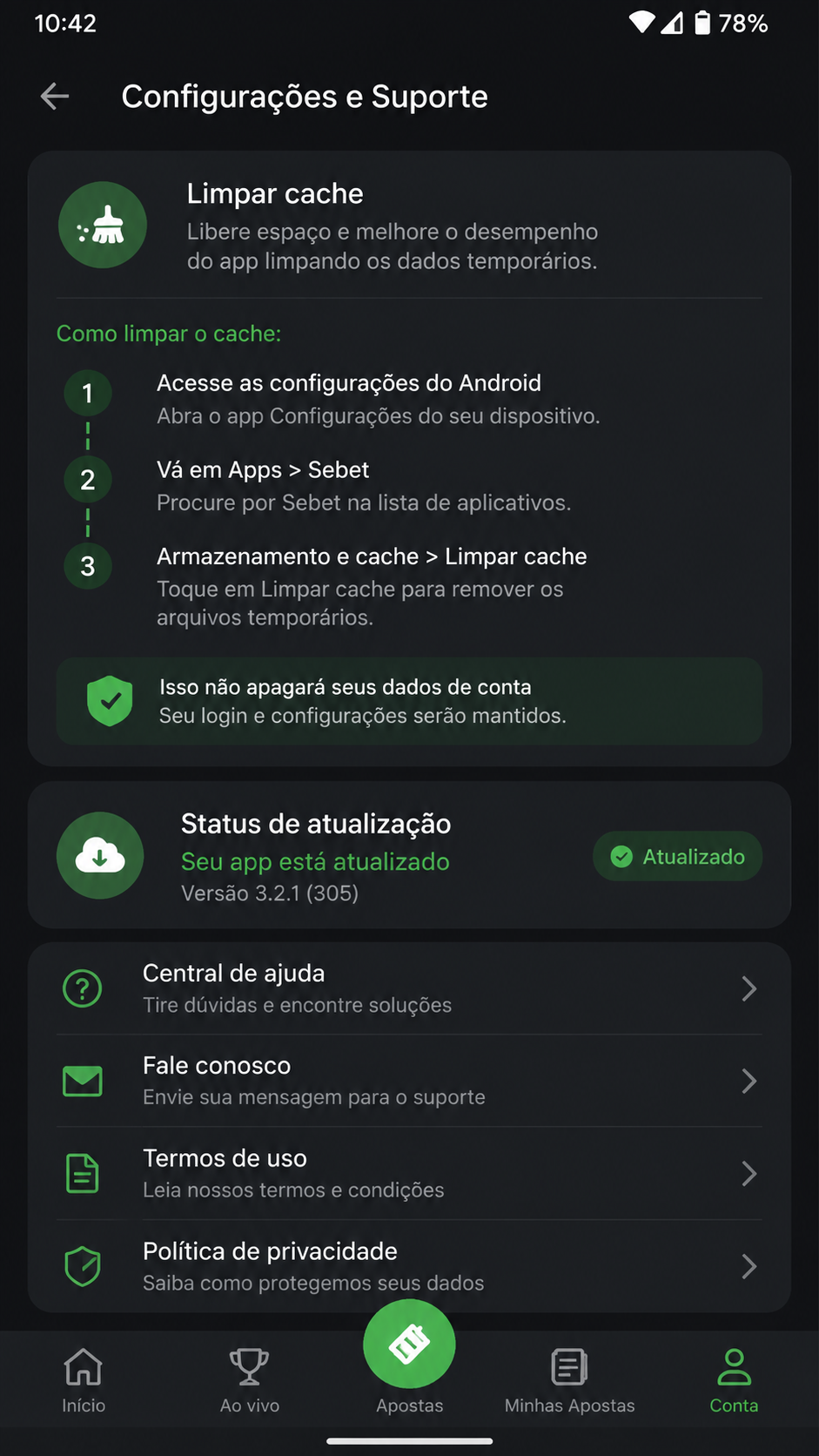 sebet screenshot