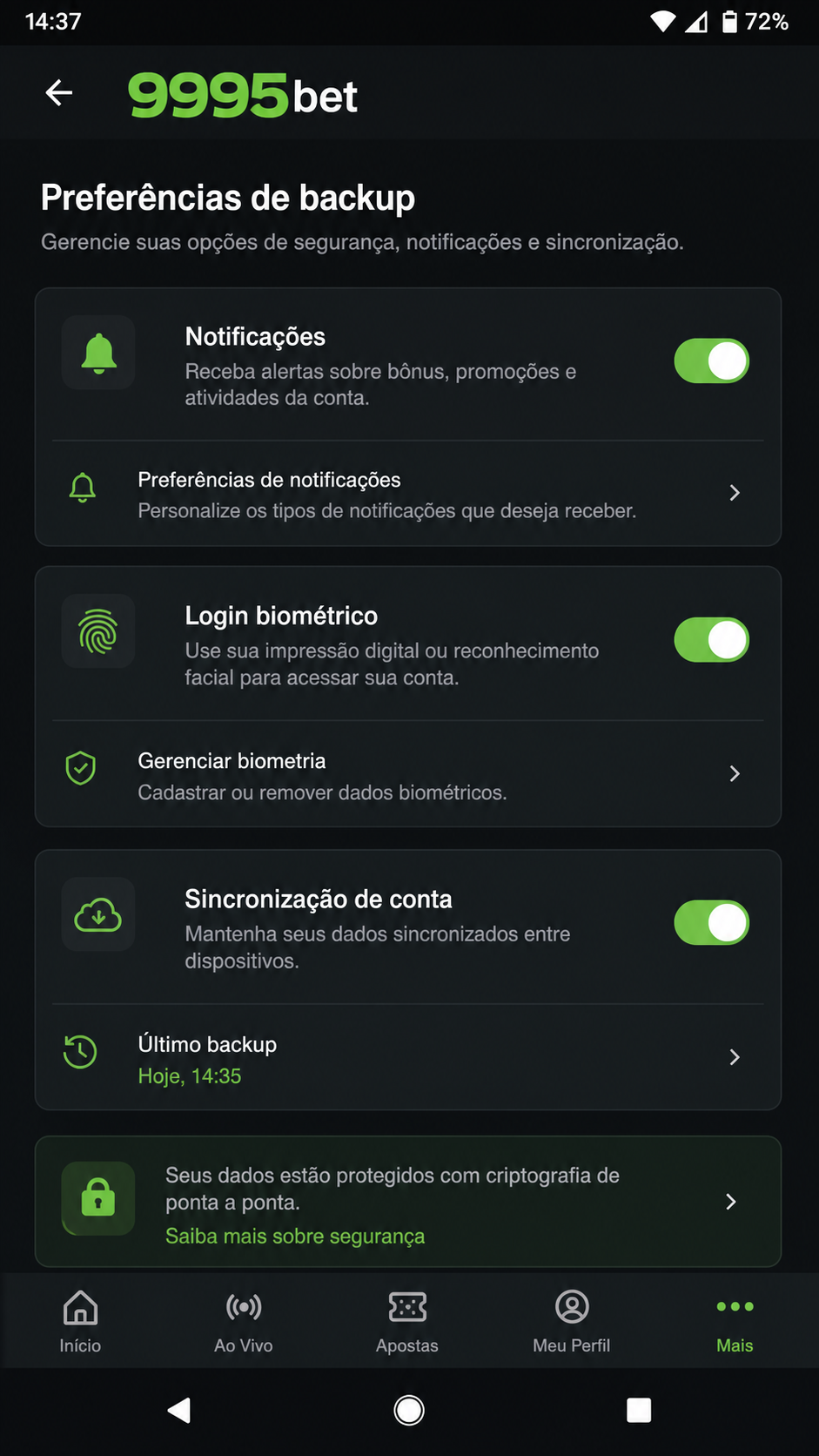 9995bet screenshot